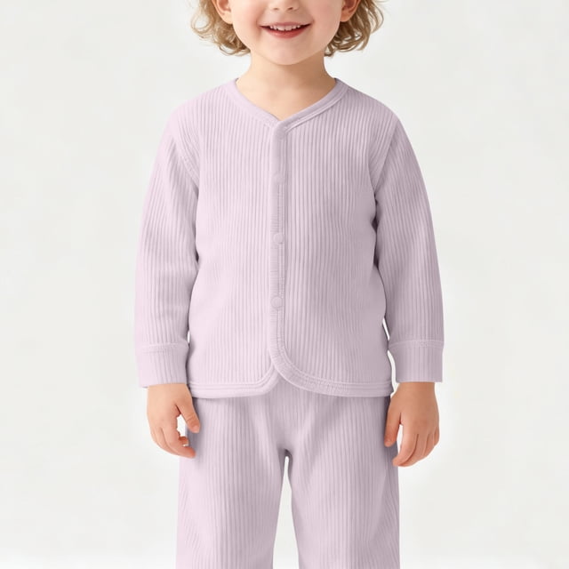 Prendas de abrigo y chaquetas informales sin capucha de manga larga para niños, abrigo para bebés, blusa de moda de otoño y primavera con jersey, camisa de manga larga con cuello redondo de color liso