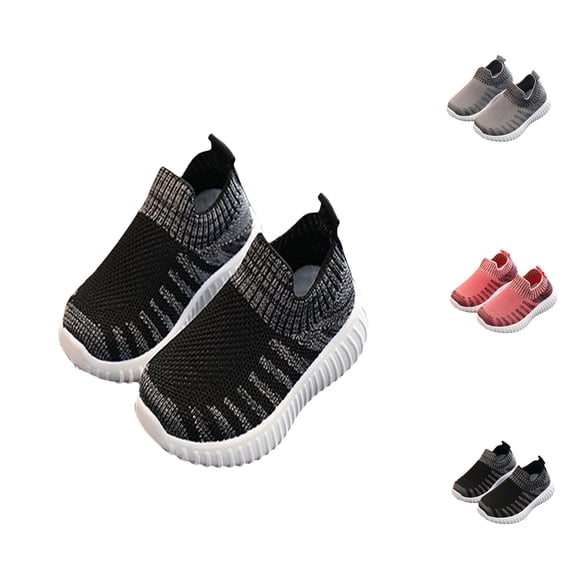 Zecgelong Kids Mesh Sock Shoes Breathable Slip On Lightweight Comfort Shoes for 7 Toddler