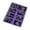 Purple |#5, variant on 8PCS Metal Montessori Puzzles, 3D Metal Puzzle Solving Set, Metal Brain Teaser Puzzles, Challenging Interlocking Iron Wire Puzzle, Logic Thinking Toys for Home Party(Blue)
