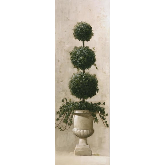 12 x 36 in. Roman Topiary II Art Print - Welby
