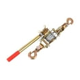 thumbnail image 4 of Atentador de cuerda Polea de trinquete Multipropósito Alta dureza Doble tensor de gancho de doble gancho Ratcheting Lifting Polea System para remolque 2 toneladas, 4 of 8