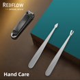 thumbnail image 2 of Manicure Set 8 in 1 Stainless Steel Nail Clippers for Men，Manicure Kit for Women，Nail Grooming Kit，Nail Clipper Set，Personal Care Tools, 2 of 4