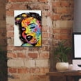 thumbnail image 5 of Epic Graffiti 'Marilyn Monroe Ii' by Dean Russo, Giclee Canvas Wall Art, 12"x16", 5 of 8