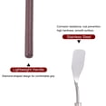 thumbnail image 4 of Paleta Cuchillo 18mm Cuchillo Ancho Plano Cabeza Sólido Madera Mango Inoxidable Acero Pintura Mezcla Raspador Lacado Palé Cuchillo Espátula para Óleo Acrílica Pintura, 4 of 6