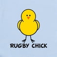 thumbnail image 2 of CafePress - Rugby Chick Infant Bodysuit - Baby Light Bodysuit, Size Newborn - 24 Months, 2 of 4