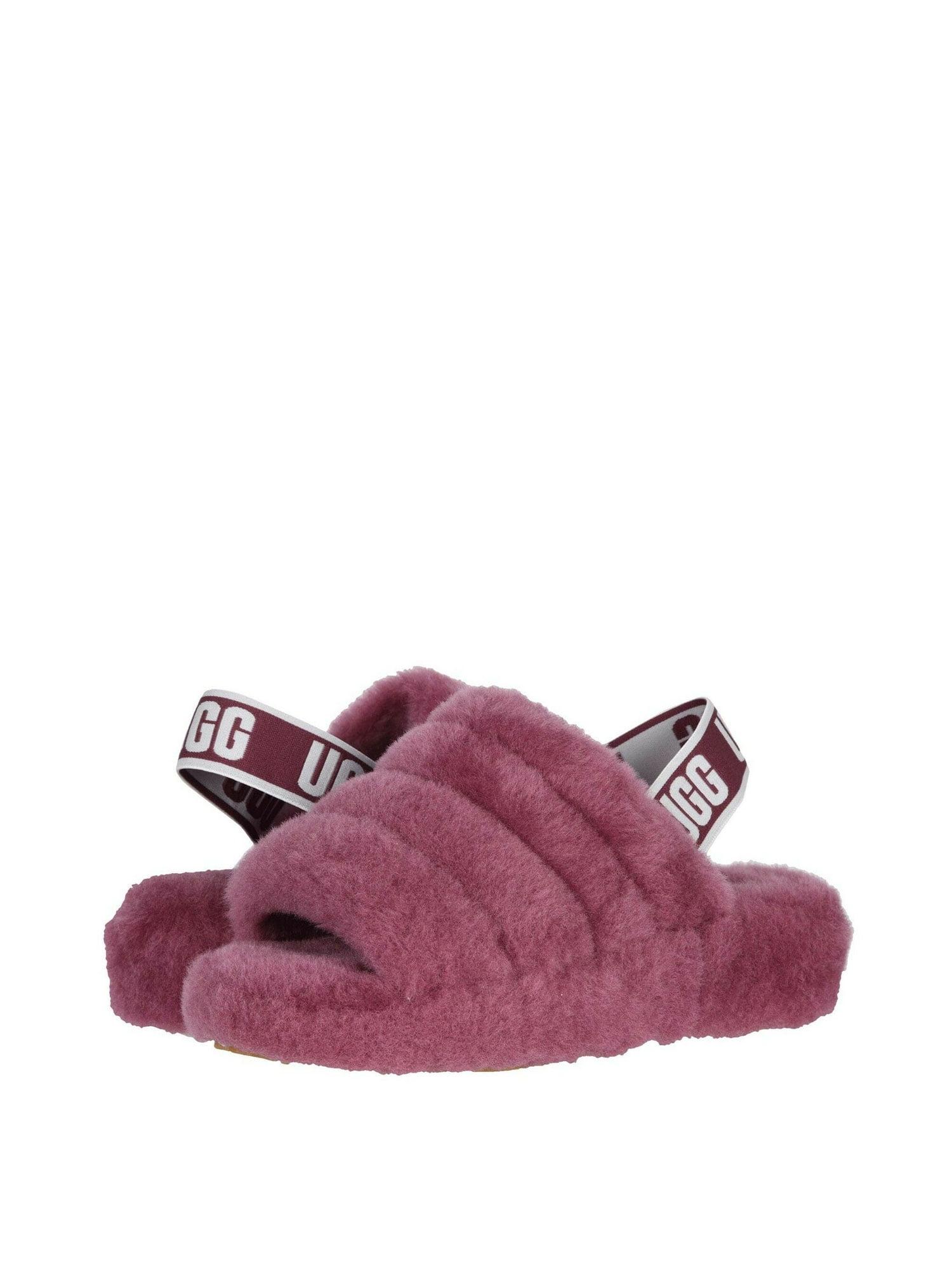 Ugg top fluff slingback