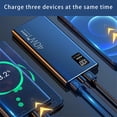 thumbnail image 4 of Portable Power Bank Fast Charging 40W For Android PD 18W For IOS With 2 USB + 1 PD Output Port 0.6 Inch-Thin LCD Display 10000mAh, 4 of 4