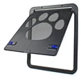 thumbnail image 1 of Puerta de pantalla para mascotas Puerta de gato Puerta de mascota con pantalla deslizante con cerra Tomshoo  Caja de puerta, 1 of 7
