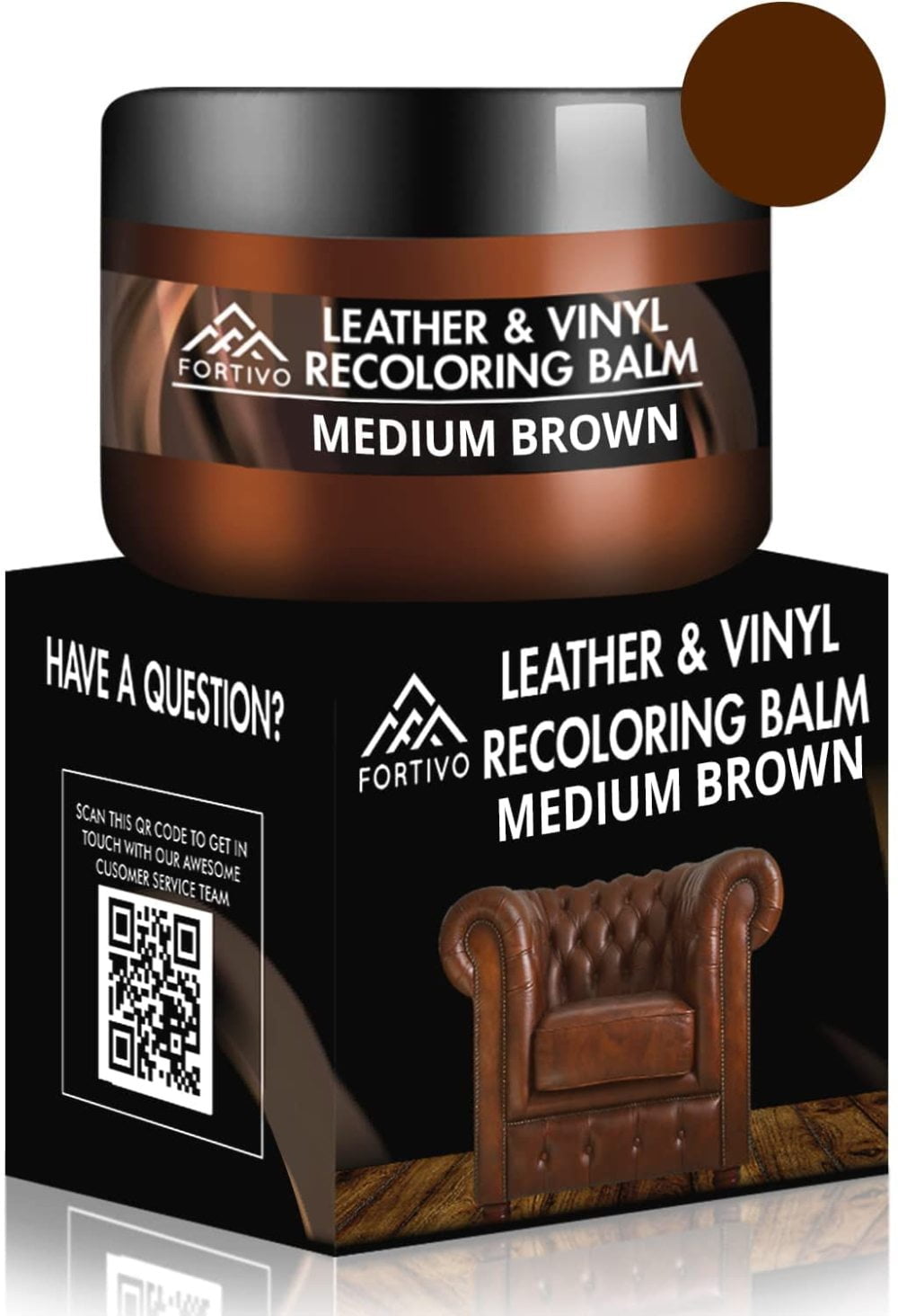 Leather Repair Kits for Couches - Leather Color Restorer for Furniture, Car  Seats, Furniture - Leather Recoloring Balm Leather Repair Cream Leather  Repair for Upholstery (Medium Brown) 