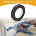 thumbnail image 2 of Unique Bargains Universal Painters Tape - DIY Car Auto Paint for Masking Tape No Residue - Crepe Paper Black-0.7 Inches x 60.1 Yards, 2 of 7