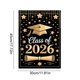 thumbnail image 3 of Bandera de jardín para graduación, ideal para decoraciones de fiestas al aire libre – Pancarta de poliéster para fotos, perfecta para celebraciones en patios y jardines – Tela colgante impermeable, 3 of 6