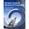 thumbnail image 3 of 5.1 Bluetooth Aux Adapter Receiver & Transmitter Rechargeable for Headphones Speaker, 3.5mm Bluetooth Adapter for Airplane Treadmill Flight MP3 Player TV Car Home Stereo System, 3 of 8