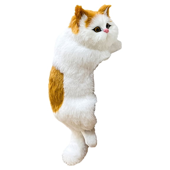 Clearance Under $10 Hangs, Hanging Simulation Cat Pet Home Decoration Handicrafts Creative TV Cat Hanging Cat