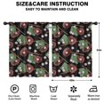 thumbnail image 2 of Blackout Kids Curtains,Baseball Gear Pattern Childrens Insulated Curtains Set Of 2,Bedroom Essentials,Toddler Room Decor 42"x54", 2 of 5