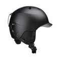 thumbnail image 4 of Casco de esquí para nieve, resistente al impacto, casco deportivo ligero, casco de monopatín para deportes al aire libre, actividades de invierno para Negro, 4 of 8