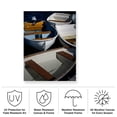 thumbnail image 3 of Rachel Perry 'Row Boats V' Outdoor Canvas 32x24, 3 of 5