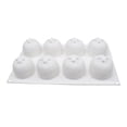 thumbnail image 1 of Molde de silicona con forma de fruta, 8 rejillas, formas de silicona únicas, moldes antiadherentes para pasteles, sartenes y postres., 1 of 5