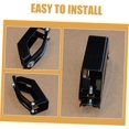 thumbnail image 3 of 2piezas Kit De Clips Sujetadores para Barra Porta Equipaje Techo De Auto Abrazaderas De Metal Resistentes para Bastidor De Maletero Compatible con Transportadores y Carriles De, 3 of 5