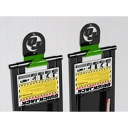 QuickJack Lift Wall Hangers Set - Steel Construction - Set of 2-One Size Fit All