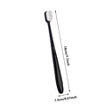 thumbnail image 3 of Soft Toothbrush – 10,000 Bristles, Ultra Fine, Travel Case – For Sensitive Gums – 1pc, 3 of 6
