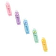 thumbnail image 2 of Sliding Retractable Eraser, 5 Pcs Pencil Creative Stationery Retractable Rubber Stick Erasers, Pastel Erasers, Aesthetic Erasers with Plastic Sleeve, Expandable Eraser Cute Push Out Up Erasers, 2 of 5
