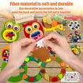 thumbnail image 4 of 9 Piece Autumn Themed DIY Craft Kit for Kids Owl Wreath Making Art Project, 4 of 7
