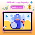 thumbnail image 3 of Blackview Kids Tablet 10 inch Tablets 64GB Tablets for Kids Toddler Learning Computer Parental Control, Tab A7 Kids, Pink, 3 of 8