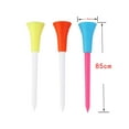thumbnail image 4 of 100pcs 85mm Rubber Cushion Plastic Tees Random Color, 4 of 8