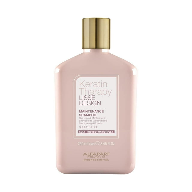 Shampoo Alfaparf Milano Keratin Therapy Lisse Design Libre de Sulfatos para Tratamientos de Keratina