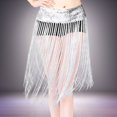 thumbnail image 4 of QHFBli Womens Christmas Pleated Overall Gothic A-Line Elastic Waist Kawaii Braces Suspender Skirt, 4 of 6