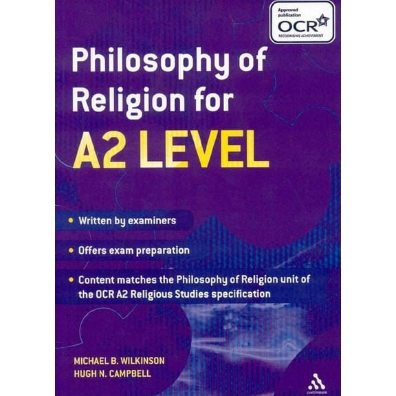 Philosophy of Religion for A2 Level, (Paperback)