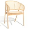thumbnail image 5 of SAFAVIEH Couture Emmy Contemporary Wood Solid Dining Armchair, Natural, 5 of 14