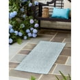 thumbnail image 2 of Outdoor Khence Collection Area Rug Blue - 9'x12', 2 of 5