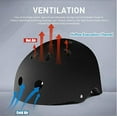 thumbnail image 2 of Skateboard Helmet Impact Resistance Ventilation for Youth & Adults, 2 of 5