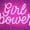 Girl Power Neon Sign, variant on Elephant Stock Game Room Neon Symbols Wall Art - Horizontal Canvas Wall Art - Living Room Wall Decor - Pop Culture Canvas - Yellow And Pink Decor - 12" x 8"