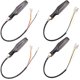 thumbnail image 3 of Indicadores de motocicleta 4PCS luces de giro fluidas 12 V para motocicleta JM, 3 of 5