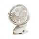 thumbnail image 1 of Ventilador de escritorio USB portátil con 3 velocidades, batería de 1800 mAh para refrigeración personal, funcionamiento silencioso para oficina o uso doméstico. Aestivo | Blanco | AESTIVO, 1 of 6