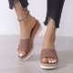 thumbnail image 4 of Amzcrzy Zapatos de mujer,Zapatos de mujer,Zapatillas de mujer, Zapatillas casuales de verano para mujer, con punta abierta y suela gruesa de lino. Sandalias Mujer Zapatillas De Casa, 4 of 6