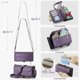 thumbnail image 3 of funda billetera para Samsung Galaxy A71 con Protección RFID, Ranuras para Tarjetas, Pata de Cabra, Correa Desmontable-Funda para teléfono tipo Bandolera con Tapa de Cuero PU a prueba, 3 of 9