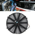 thumbnail image 4 of Slim Fan Push Pull, Universal Low Noise Levels Electric Radiator Cooling Fan Durable  For Pickup For Truck For Van, 4 of 8
