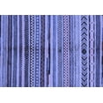 thumbnail image 1 of Ahgly Company Indoor Rectangle Oriental Blue Modern Area Rugs, 4' x 6', 1 of 4
