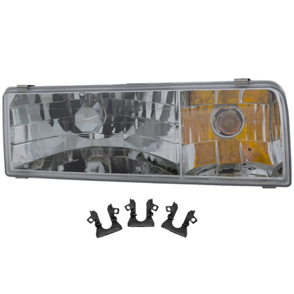 Headlight Compatible with LINCOLN TOWN CAR 95-97 RH Assembly Halogen