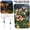 2pcs #1, variant on StlyGar Artificial Butterfly Ground Plug Lamp, Artificial Flower Butterfly Light, Outdoor Lawn, Garden LED
