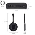 thumbnail image 4 of Proyector Inalámbrico 1080P 30M Proyector Compatible Con Hdmi Para Reuniones De Negocios De Oficina Compatible Con Dispositivos Win/Ios/Mac/Android Monstrate EL012544-00, 4 of 6