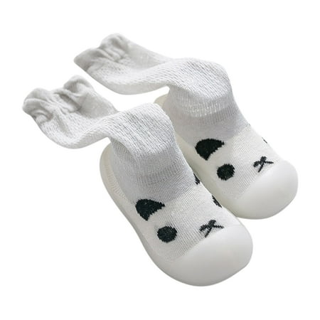 

Youmylove Toddler Kids Infant Newborn Baby Boys Girls Socks Shoes First Walkers Cute Cartoon Animals Stocking Breathable Soft Sole Antislip Shoes Prewalker Baby Walking Shoes