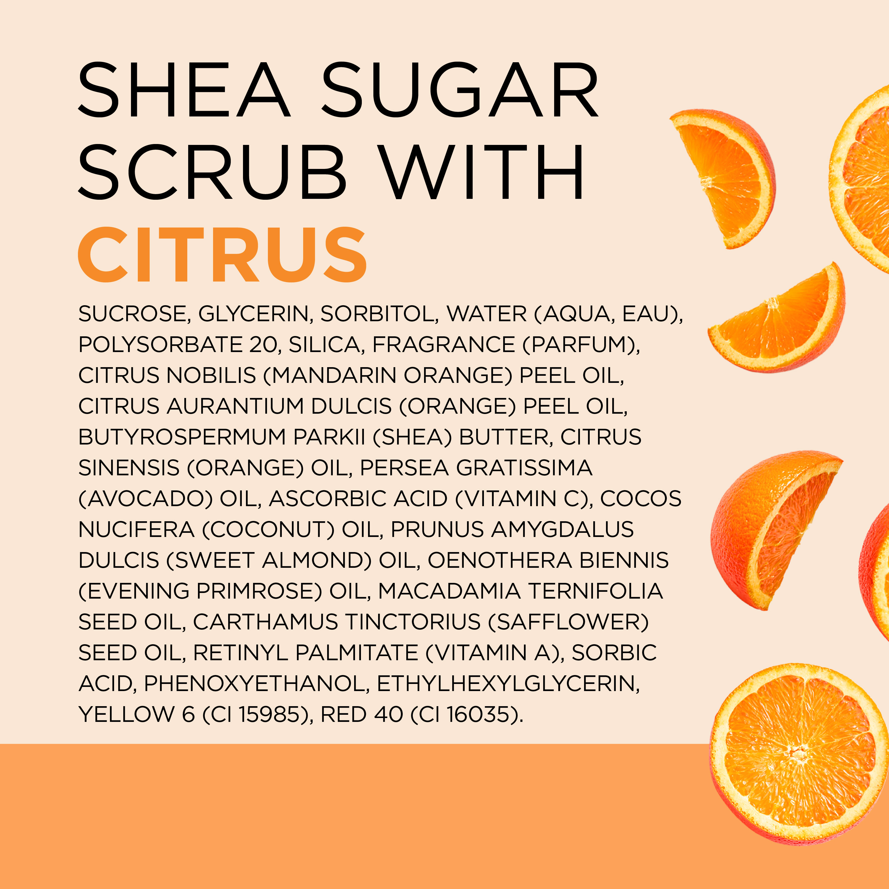 Dr Teal's Shea Sugar Body Scrub with Citrus & Vitamin C, 19 oz photo 6