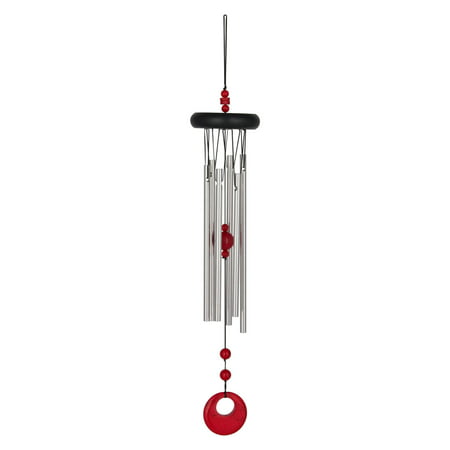Woodstock Red Coral Base Chakra 17.5-Inch Wind Chime