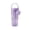 purple, variant on Large Capacity Insulated Tumbler Dual Drink Straw Sip Lid Handle Leakproof Cup