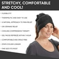 thumbnail image 6 of Aculief Headache and Migraine Relief Hat - Cold Packs, Relaxation – Black, 6 of 7