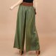 thumbnail image 2 of Gibobby pantalones mujer Pantalones anchos de mujer cómodos y elegantes (Verde, One Size), 2 of 5